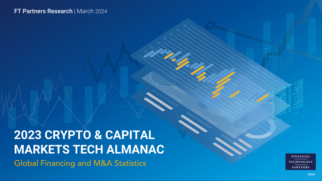2023 Crypto & Capital Markets Tech Almanac report cover