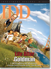 Investment Dealers' Digest: Life After Goldman
