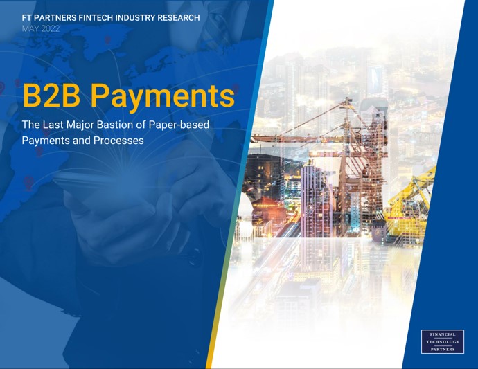 B2B Payments: The Last Major Bastion of Paper-based Payments and Processes report cover