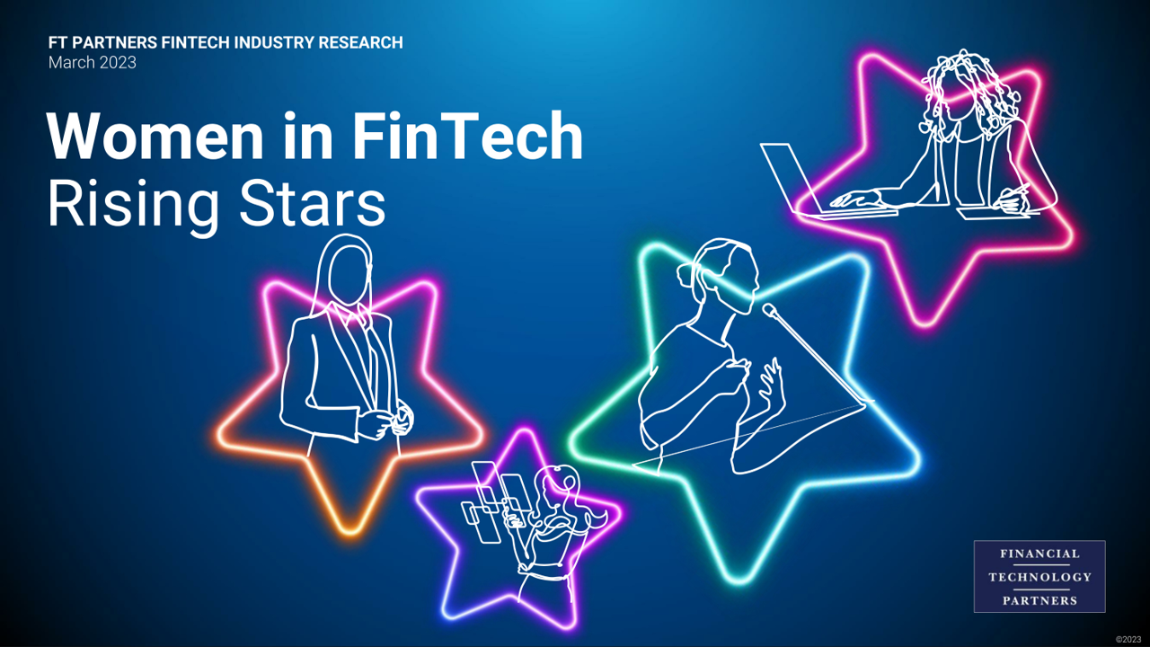 Women in FinTech: Rising Stars report cover