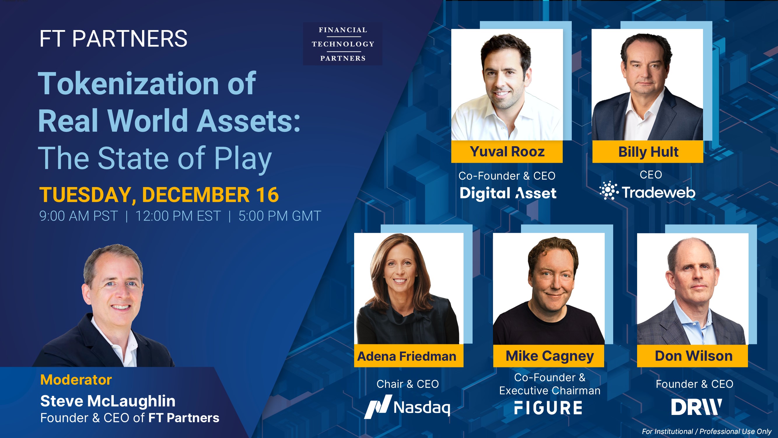 VIP Video Panel – Tokenization of Real World Assets: The State of Play