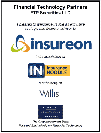 FT Partners Advises Insureon on its Strategic Acquisition of Insurance Noodle