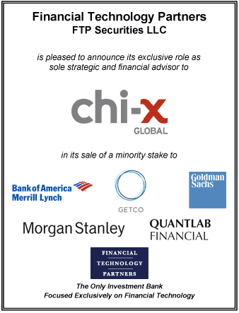 FT Partners Advises Chi-X Global on its Strategic Financing
