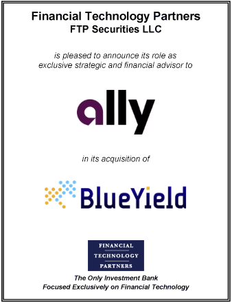 FT Partners Advises Ally on its Acquisition of BlueYield