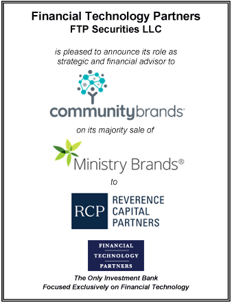 FT Partners Advises Community Brands on its Sale of Ministry Brands