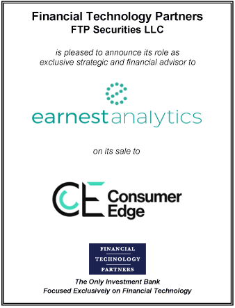 FT Partners Advises Earnest Analytics on its Sale to Consumer Edge