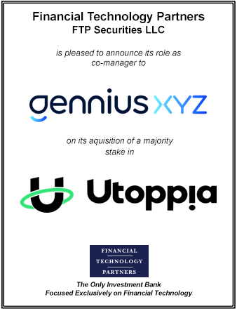 FT Partners Served as Financial Advisor to Gennius XYZ on its Acquisition of a Majority Stake in Utoppia