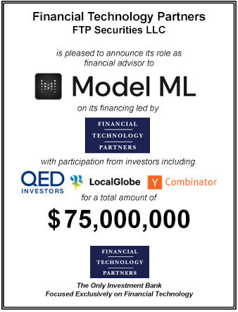 FT Partners Served as Financial Advisor to Model ML on its $75,000,000 Series A Financing