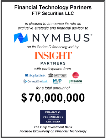 FT Partners Advises Nymbus on its $70 million Series D Financing
