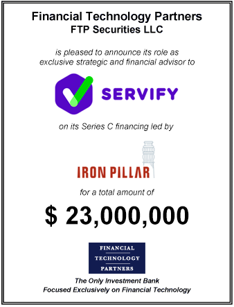 FT Partners Advises Servify on its $23,000,000 Series C Financing