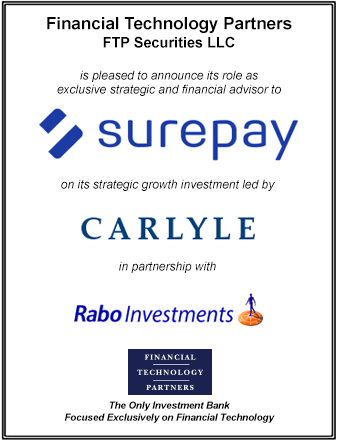 FT Partners Served as Financial Advisor to SurePay on its Strategic Growth Investment