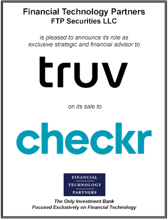 FT Partners Served as Financial Advisor to Truv on its Sale to Checkr