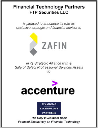 FT Partners Advises Zafin on its Strategic Alliance and Sale of Assets to Accenture